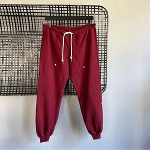 The Great heart embroidered sweatpant joggers